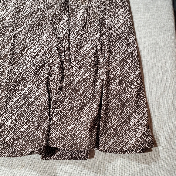 Liz&co. women's skirt size XL multicolor brown - Picture 5 of 11